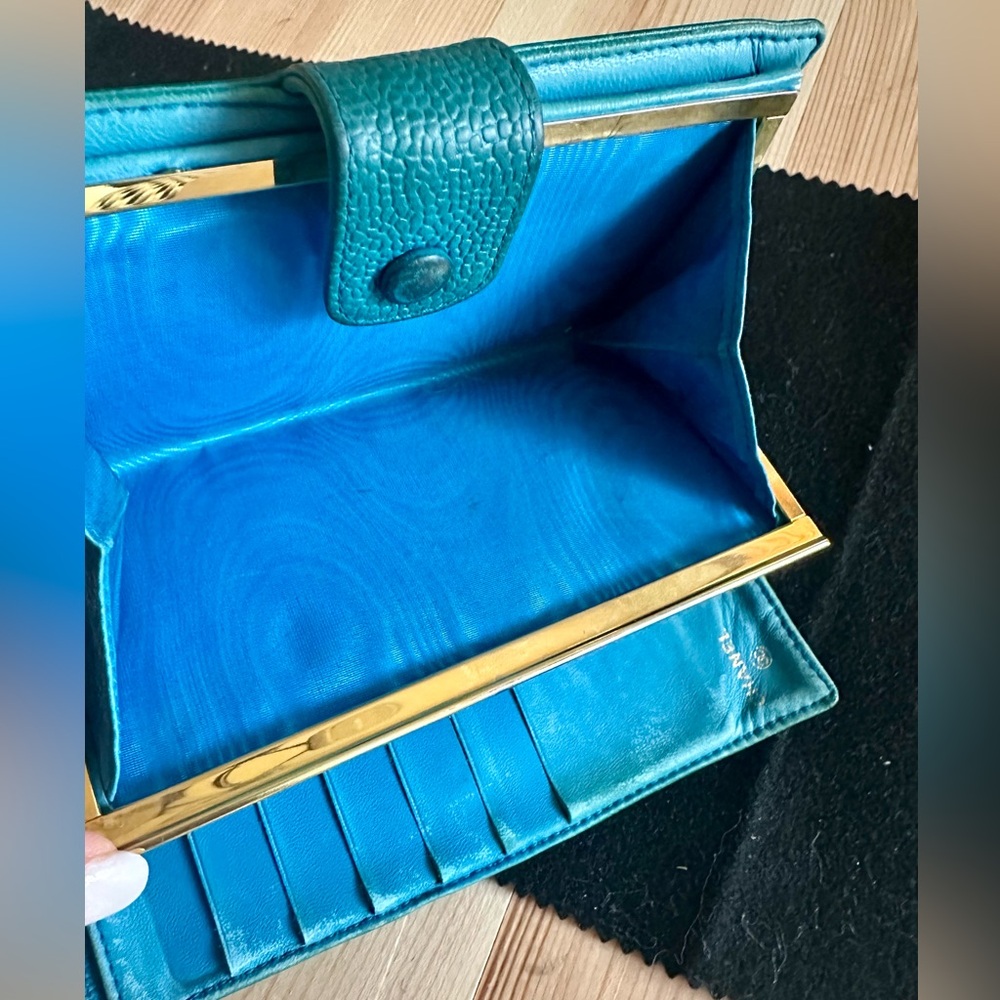 Authentic Chanel Leather Wallet - Picture 3 of 6